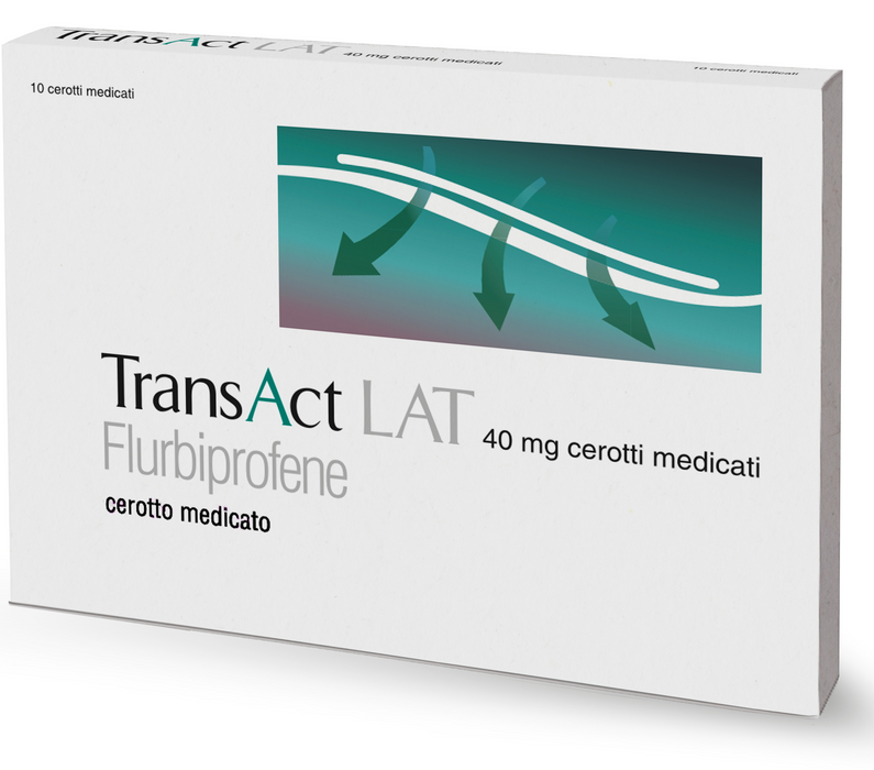 Transact lat 40 mg cerotti medicati