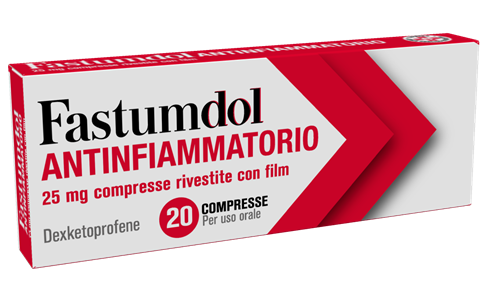 Fastumdol antinfiammatorio 25 mg compresse rivestite con film