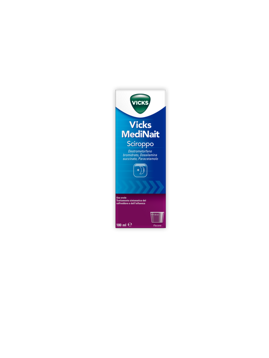 Vicks medinait 0,5 mg/ml + 0,25 mg/ml + 20 mg/ml sciroppo
