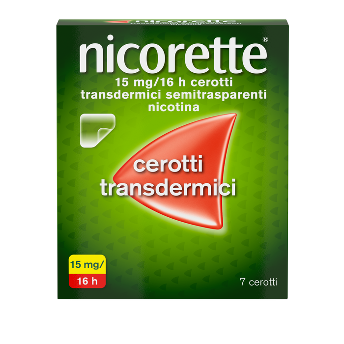 Nicorette cerotti transdermici semitrasparenti