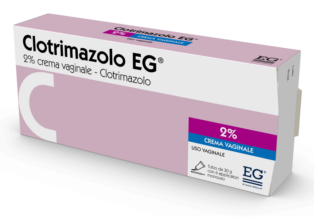 Clotrimazolo eg*crema vag 2%