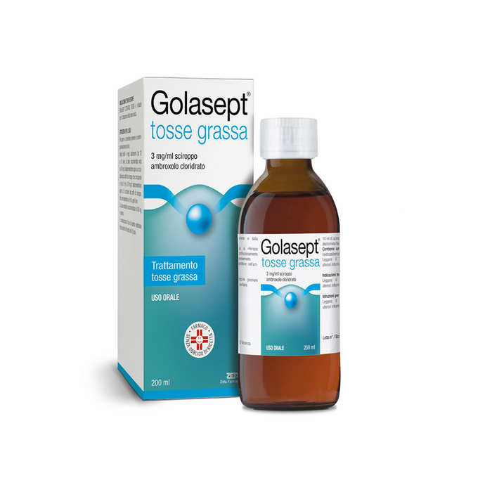 Golasept tosse grassa 3 mg/ ml sciroppo