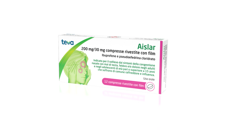 Aislar*12cpr riv 200mg+30mg