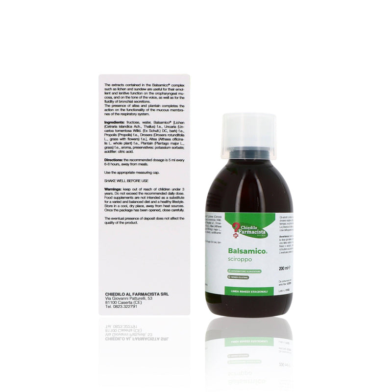 Sciroppo balsamico adulti