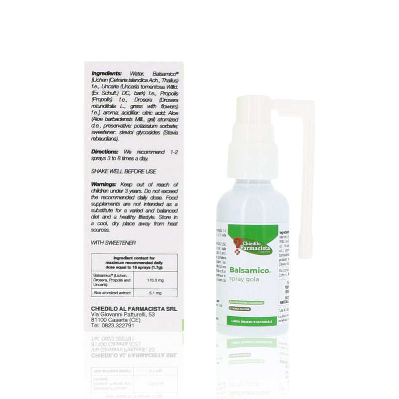 Balsamico spray gola