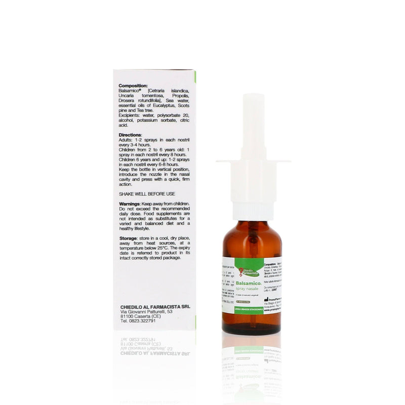 Balsamico spray nasale