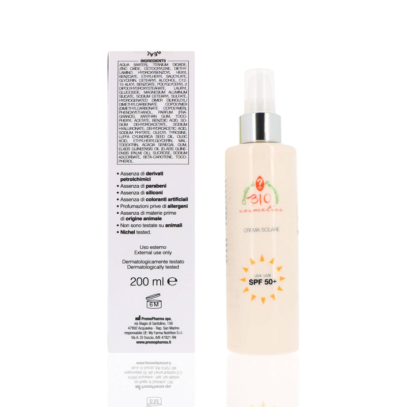 Bioklory - crema solare corpo spf 50
