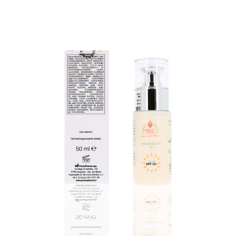 Bioklory - crema solare viso spf 50