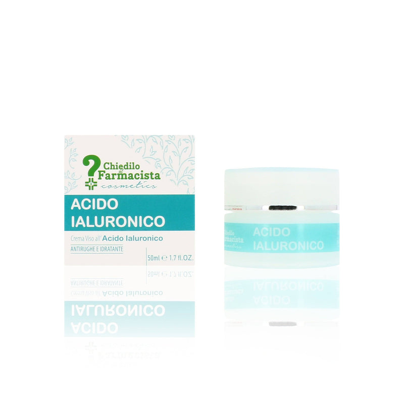 Crema viso all'acido ialuronico