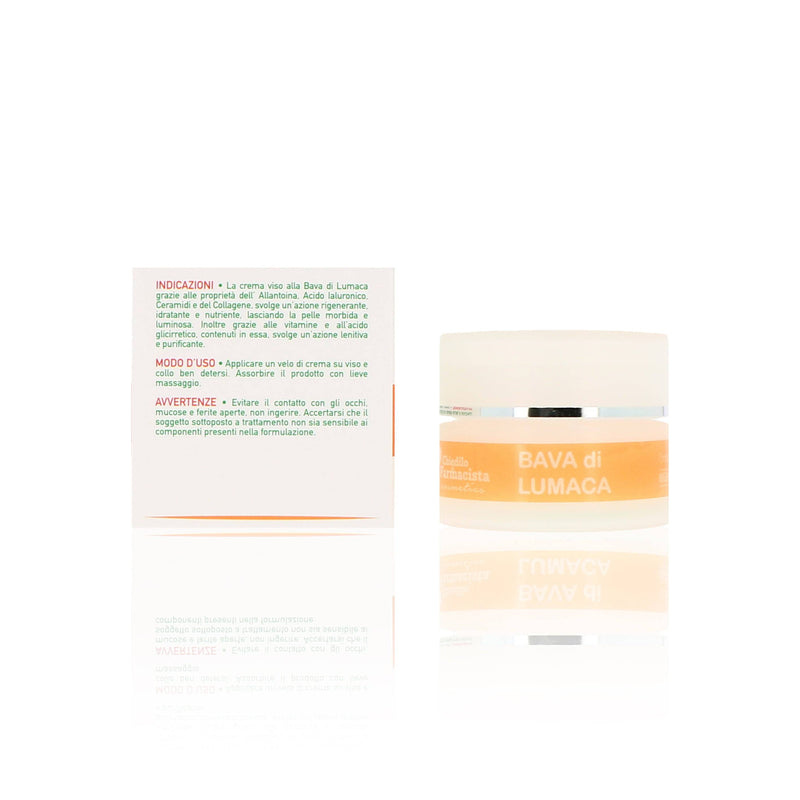 Crema viso alla bava di lumaca