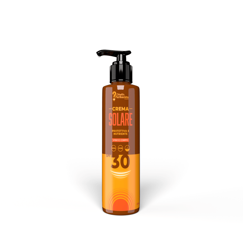 Crema solare protettiva e nutriente viso e corpo spf 30