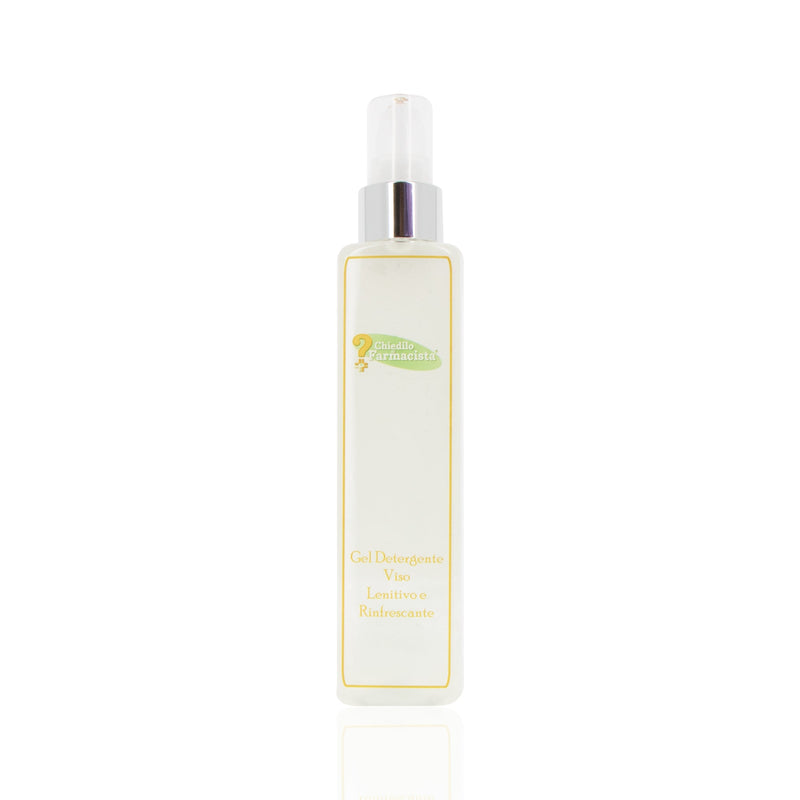 Gel detergente viso lenitivo e rinfrescante