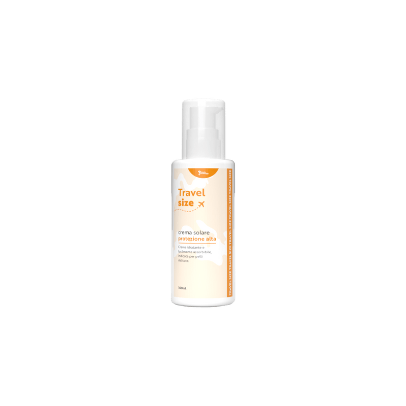 Travel size crema solare protezione alta