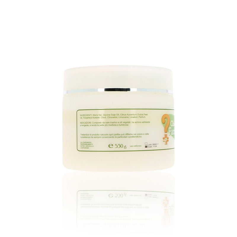 Thalasso scrub con olio essenziale di arancio